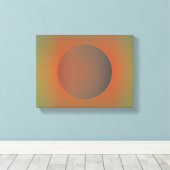 gedoofd canvas afdruk (Insitu (Houten vloer))