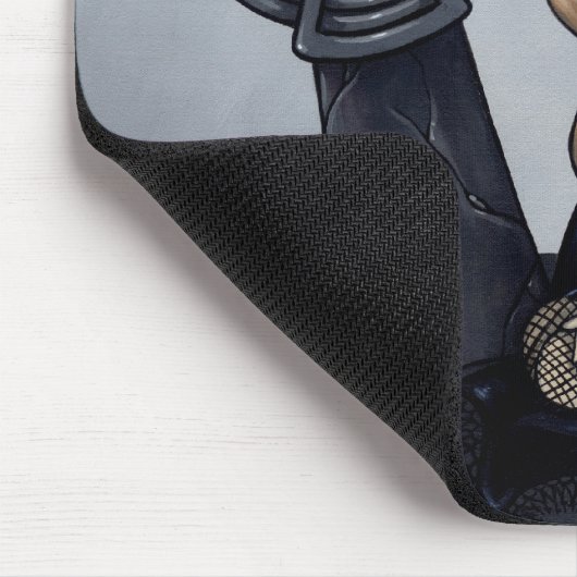 "Gedoomd vanaf het begin" Mousepad Muismat (Hoek)