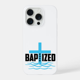 Gedoopt 2026 Christelijke Hoes voor Telefoon iPhone 15 Pro Case