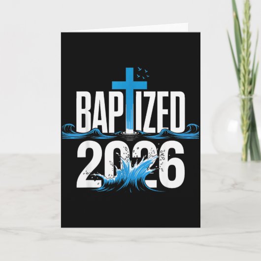 Gedoopt 2026 kaart (Voorkant)