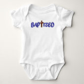 Gedoopte Baby Bodysuit - Doop - Speciale gelegenhe (Voorkant)