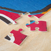 Gedopt gezicht Puzzle Legpuzzel (Zijkant)