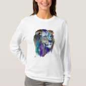 Gedopte leeuw t-shirt (Voorkant)