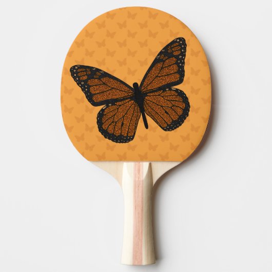 Gedopte monarch Ping Pong Paddle Tafeltennisbatje (Voorkant)