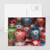 Gedormeerde potten, Huaraz, Cordillera Blanca Briefkaart (Voorkant / Achterkant)