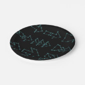 Gedotteerde pijlen papieren Borden Papieren Bordje (Gekanteld)