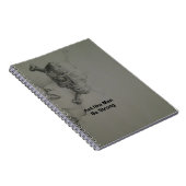 Gedraag je als Mannen, wees sterk Notitieboek (Rechterzijde)