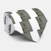 Gedraag je als Mannen, wees sterk Stropdas (Opgerold)