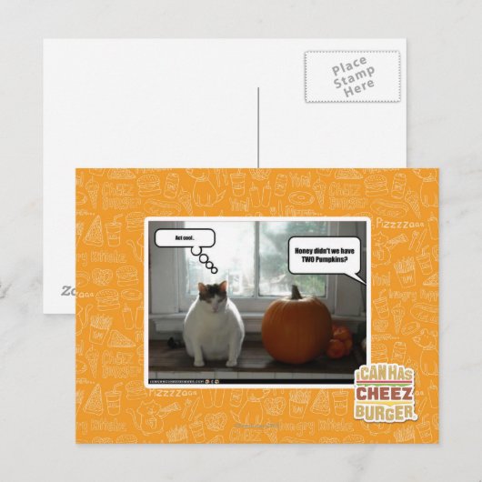 Gedraag je cool briefkaart (Voorkant / Achterkant)