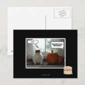 Gedraag je cool briefkaart (Voorkant / Achterkant)