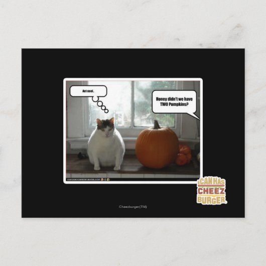 Gedraag je cool briefkaart (Voorkant)