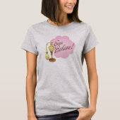 Gedraag je! Grappig woord woordspeling T-shirt (Voorkant)