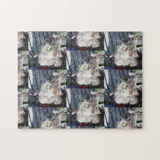 gedraaid mengsel legpuzzel (Horizontaal)