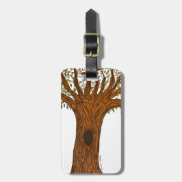 Gedraaide Boom Bagagelabel