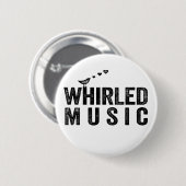 Gedraaide Button voor muziek (Voorkant /achterkant)