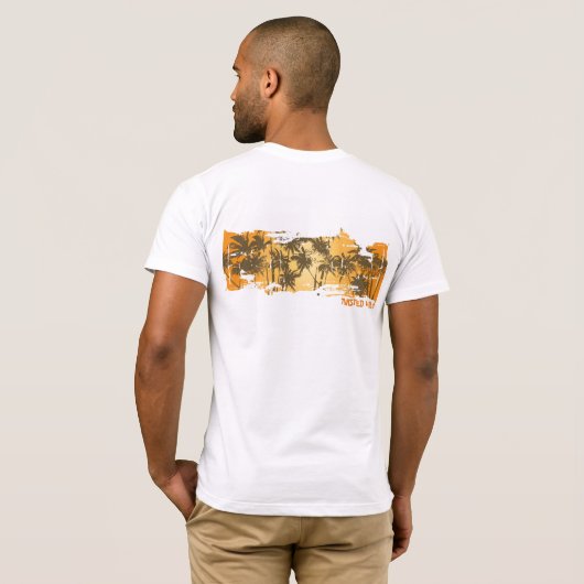 GEDRAAIDE HILO GRUNGE T-SHIRT (Achterkant volledig)