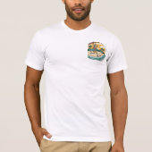 Gedraaide HILO MAKE WAVES T-SHIRT (Voorkant)