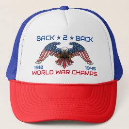 GEDRAAIDE HILO MERICA'S TRUCKER HOED PET