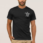 Gedraaide Hilo Oceaan T-shirt  (Voorkant)