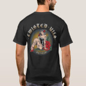 GEDRAAIDE HILO  T-SHIRT (Achterkant)