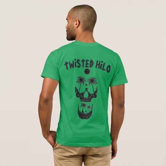 GEDRAAIDE HILO T-SHIRT (Achterkant volledig)