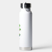 Gedraaide Japanse Bonsai Boom Aangepaste Tekst Waterfles (Links)