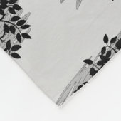 Gedraaide jonge boom fleece deken (Hoek)