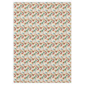 Gedraaide kerstbloem tafelkleed (Voorkant)