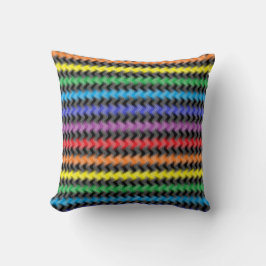 Gedraaide Kleuren Kussen