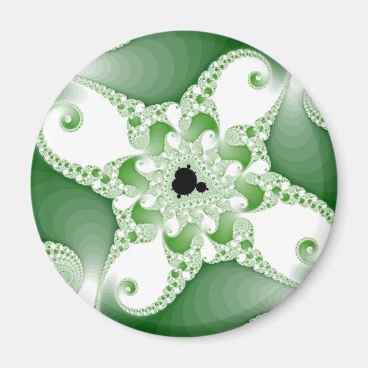 Gedraaide Koperen Octopussen Magneet (Voorkant)