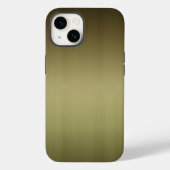 Gedraaide messing Case-Mate iPhone case (Achterkant)