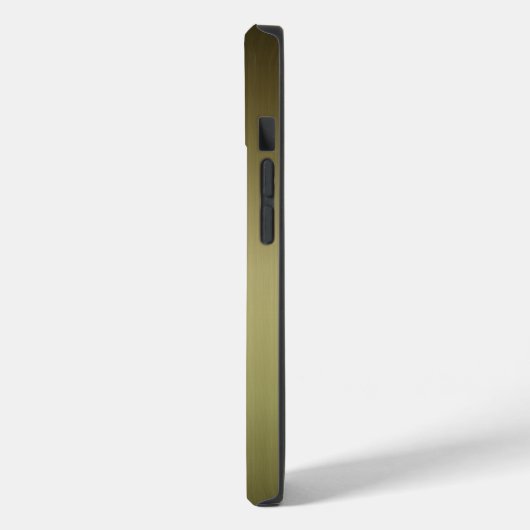 Gedraaide messing Case-Mate iPhone case (Achterkant / Links)