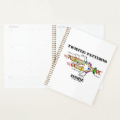 Gedraaide patronen in DNA-replicatie Humor Planner (Display)