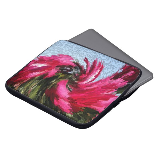 Gedraaide Rozen..... Laptop Sleeve (Voorkant top)