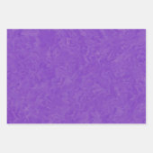 Gedraaide schaduwen van het Paarse Abstracte Kunst Inpakpapier Vel (Voorkant 2)