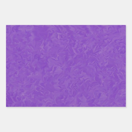 Gedraaide schaduwen van het Paarse Abstracte Kunst Inpakpapier Vel (Voorkant)