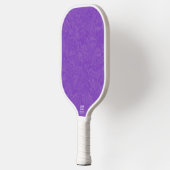 Gedraaide schaduwen van het Paarse Abstracte Kunst Pickleball Paddle (Links)