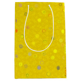 Gedraaide Stipspiralen Gele Cadeautas