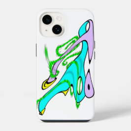 gedraaide Z Box iPhone 14 Hoesje