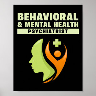 Gedrag- en geestelijke gezondheidszorg Board Certi Poster