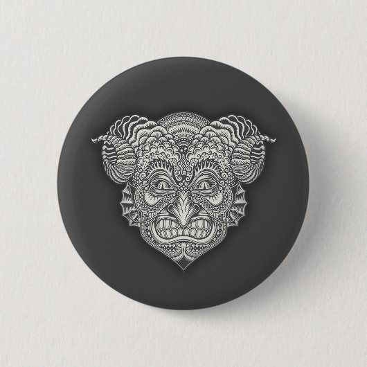 Gedrag in details ronde button 5,7 cm (Voorkant)