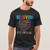 Gedrag Interventionist Appreciation Week Terug naa T-shirt (Voorkant)