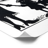 Gedrag is de Waarheid 12 x 16 Poster (Hoek)