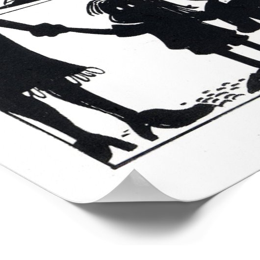 Gedrag is de Waarheid 12 x 16 Poster (Hoek)