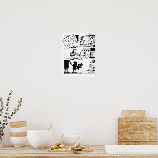 Gedrag is de Waarheid 12 x 16 Poster (Keuken)