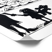 Gedrag is de waarheidsgetrouwe 8,5 x 11 afdrukken poster (Hoek)