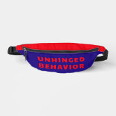 Gedrag Los van de Scharnieren Grappige Fanny Pack Heuptasje (Voorkant)