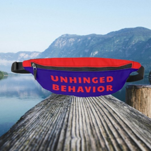 Gedrag Los van de Scharnieren Grappige Fanny Pack Heuptasje