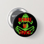 GEDRAG VAN DE FROGS! RONDE BUTTON 5,7 CM (Voorkant /achterkant)