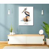 Gedrag van de Pelikaan Poster